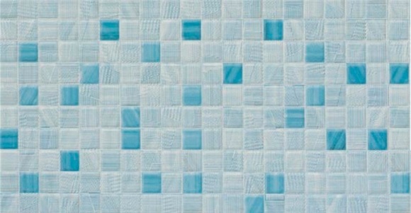 Mosaico Azul 25*50см