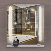Стилно огледало за баня Парма
