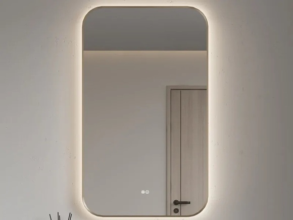 Огледало за баня MS5 Brushed Gold