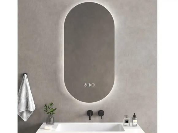 Стилно LED oгледало Bruno 1955-40