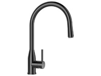 Луксозен смесител за кухня Kavus Gun Metal Pullout