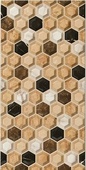 Hexagon Cuarzo 25*50см