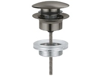 Brushed Hard Graphite клик-клак сифон