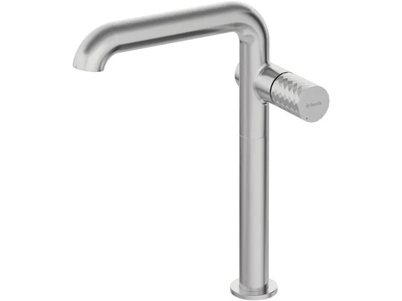 Стилен висок смесител Silia Hexa Brushed Steel
