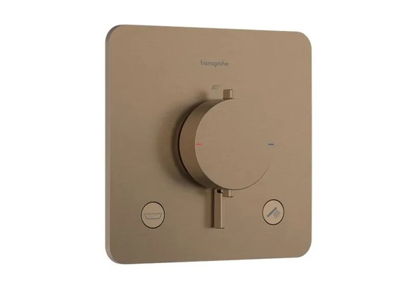 Стилен смесител за вграждане Ecostat Comfort Q Brushed Bronze